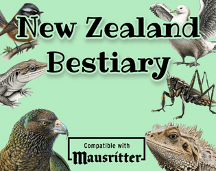 New Zealand Bestiary