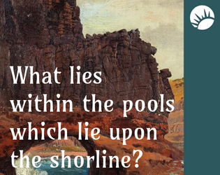 What lies within the pools which lie upon the shoreline?